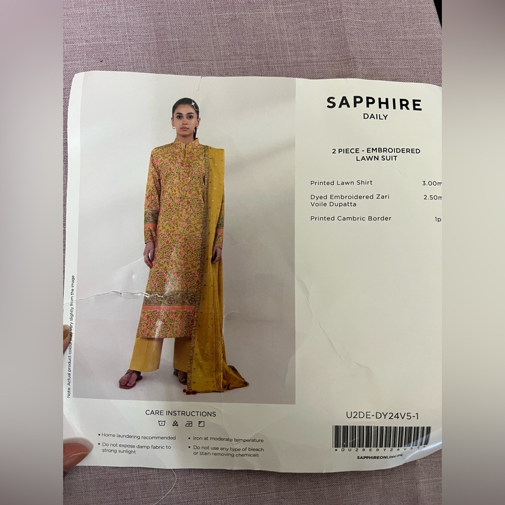 2 piece sapphire suit